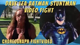 DAVE LEA (BATMAN STUNTMAN 89) message to LEE MAYO & SIMON DEMPSEY #batman #entertainment