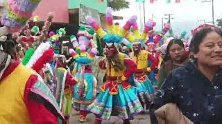 Santiagos de Chocaman Bailando DESPUÉS DE MISA (Danza Virgen De los Remedios)