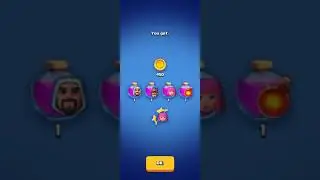 Gameplay, opened box drop the quick Bow in Clash Quest #coc for Supercell