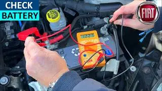 Fiat 500 Battery Location and How to check the battery on a Fiat 500