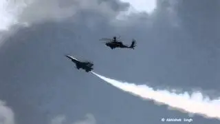 F-16 v/s Apache AH-64-HD Video