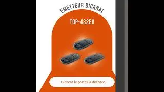Pr&eacute;sentation du kit CAME U2643 BX-78 - BAKONLINE
