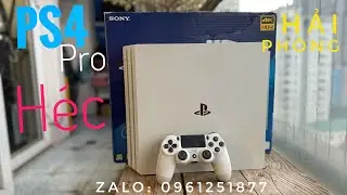 [PS4 PRO h&eacute;c FW900] Trắng tinh như ngọc trinh ship HẢI PH&Ograve;NG