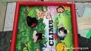 Mini Bumper Car 24V | Kids Electric Bumper Car with Fiberglass Body