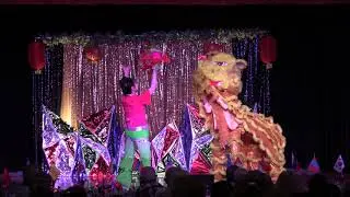 Lion Dance by the Asian Cultural Performers at the 2026 Lunar New Year Celebration in the Villages
