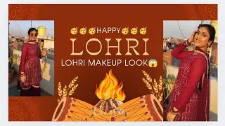 Happy lohri💐🙀🥳dosto makeup look😍😱😚#rituvlogs #love #ritufamilychannel #dance #ekmotahathighumechala 