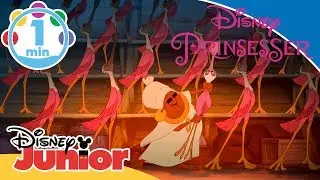 Prinsessen og Fr&oslash;en | Musik: Ned at m&aelig;rke efter 🎶- Disney Junior Danmark