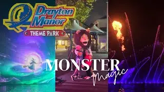 Monster & Magic Halloween Full Show 2025  at DraytonManor Themepark | Epic show