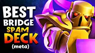 STOP THEM FROM BREATHING! 💨 The New Bridge Spam King 👑 #clashroyale Ariez