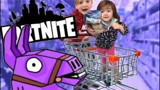 FORTNITE TOYS HUNTING ROUND 3 Shopping for Fortnite Toys @ Walmart Target Gamestop + BeyBlade turbo