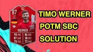 FIFA 20 BUNDESLIGA POTM TIMO WERNER CHEAPEST SOLUTION | FIFA 20 SBC CHEAP | FIFA 20 ULTIMATE TEAM