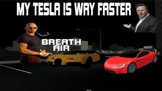 Fastest Car in Roblox Vehicle Simulator (Andrew Tate vs Elon Musk)