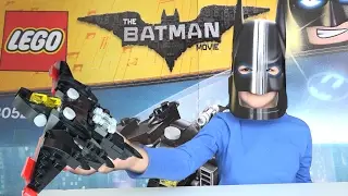 Lego Mini Batwing 30524 review and unpacking / Batman mask / Лего Kids channel SanSanychTV