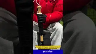 Wrapping a Baseball Bat with Rubber Grip | Satisfying Sports Shorts
