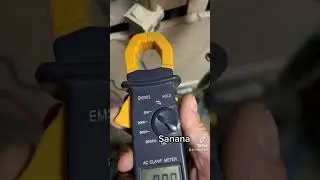 Măsurare amperaj motor