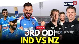 India Vs New Zealand 3rd ODI | New Zealand Tour Of India 2026 - LIVE Cricket Score & Updates | N18L
