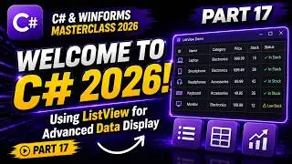 C# WinForms 2026: The ListView Control You Need to Master