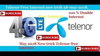 Telenor Free Internet 2018, Telenor double Internet 2018
