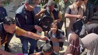 Distributes Humanitarian Aid