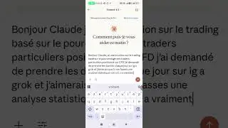 Backtester ma strat&eacute;gie de Trading avec IA : grok agent ia + Claude
