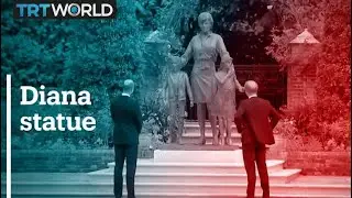Princes William, Harry unveil Princess Diana's statue