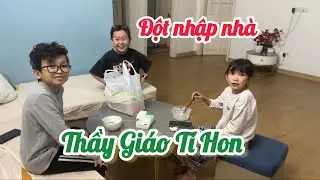 Vượt hơn 1800km đột nhập bất ngờ nhà anh chị Thầy Giáo Tí Hon và gặp người anh cũ