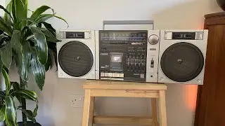80s Ghettoblaster 3-piece Phillips D8534 Compo Soundmachine Retro Boombox