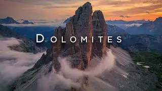 The Dolomites: EPIC cinematic landscape photography and aerial views