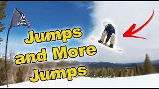 Spring Terrain Park Snowboarding at Mammoth Mountain - (Season 6, Day 131)