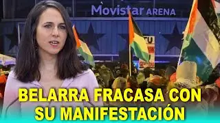 Belarra FRACASA en su manifestaci&oacute;n contra Israel: SE QUEDA SOLA