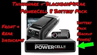 New Dashcam Thinkware (Front & Rear Cams) & PowerCell 8 Battery Pack Backup Power Install On My STI
