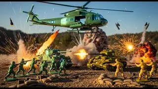 Army Men Stop Motion WWII &ndash; Operation Tin Cage Epic Prisoner Rescue Mission