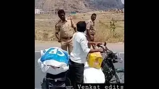 police beating in lockdown time,funny comedy #police #funny #india