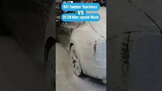 TOUCHLESS CAR WASH TEST | BILT HAMBER TOUCHLESS VS D-CON SPLASH MINT