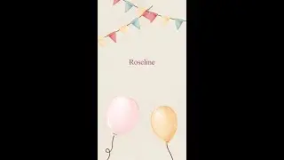 Fel&iacute;z Cumplea&ntilde;os Roseline 🎁 🍰 | Tiktok Discobar 💋