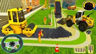 Mega Machines Construction Simulator 2021 - Highway Tunnel Construction - Android Gameplay