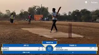 TIGER 11 vs JAY 11 live cricket match | Super Sunday Bhurabhag Tournament  live - Bhurabagh Ground