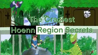 Hoenn Region Secrets : The Craziest Pokemon Fan Theories! (Time lapse Drawing)
