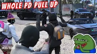 4Head Future Vingle Spike G6 and Get Chased by the Whole PD | NoPixel 4.0 GTARP