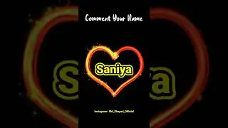 Saniya name shayari #nameshayari #name #shayari #status #skfshayari