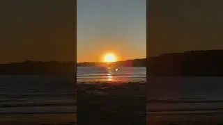 The day whispers goodbye.