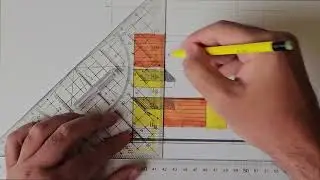 Studiu tehnic fatada in marker si creion2b
