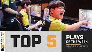 Overwatch League Top 5 Plays &ndash; Stage 3 &ndash; Week 4