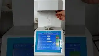 Automatic surface tensiometer calibration video