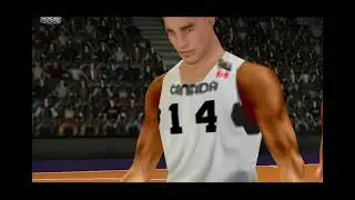 NBA Live 10 (PSP)- FIBA Mode- Japan vs. Canada