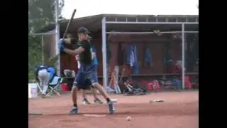 Denis Leonov (North Stars) - Batting Practice, Sept. 8, 2014