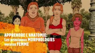 APPRENDRE L' ANATOMIE: Les principaux MORPHOLOGIES version FEMMES #dessin #femmes #coursdedessin