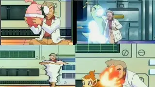 cute/funny Pokemon attacks On Professer Oak moments @Vpokemon