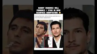 Danny Ramirez to produce and star in new Scarface film 😳 #shorts #scarface #tonymontana