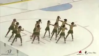 Championnats Régionaux de patinage synchronisé 2019 - équipe Pré-juvénile illusion 2e skate